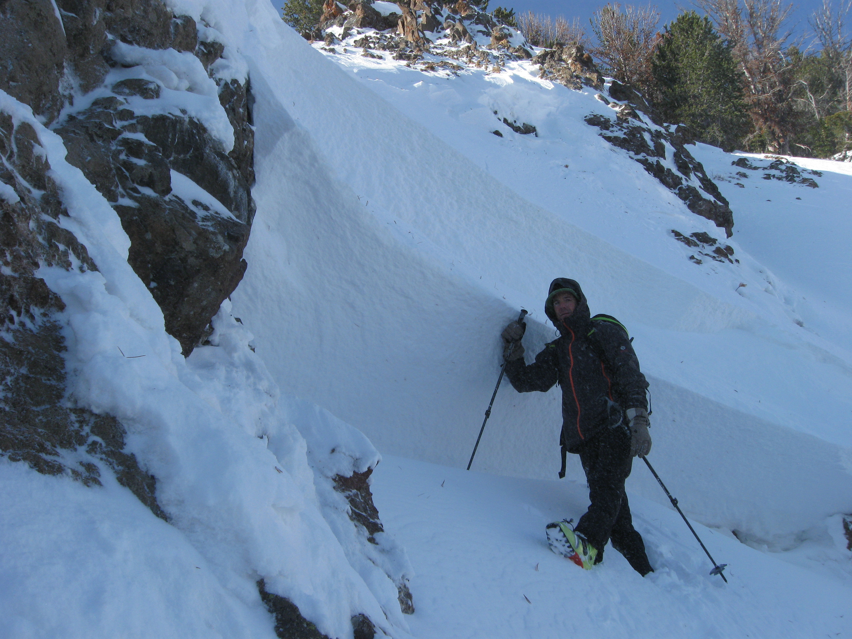 Natural Avalanche Mt Blackmore