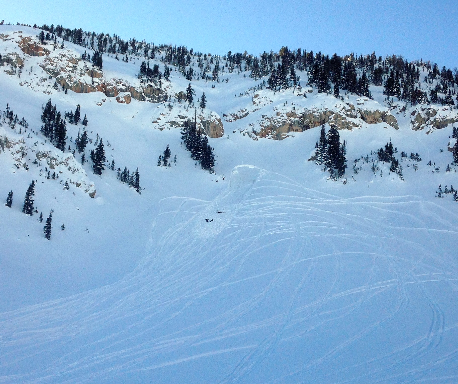 Tepee Basin Slide - 12/28/13 